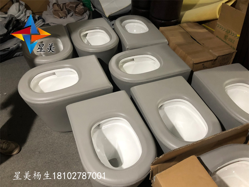 談話室安全防撞馬桶硅膠馬桶，是你想要的防撞軟包