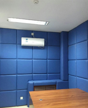 布藝吸音軟包，會議室防撞吸音軟包，電影院，體育館吸音材料