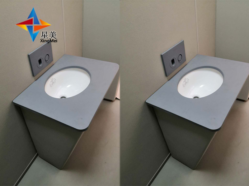 紀(jì)委談話室專用防撞硅膠洗手臺(tái)，硅膠洗手盆