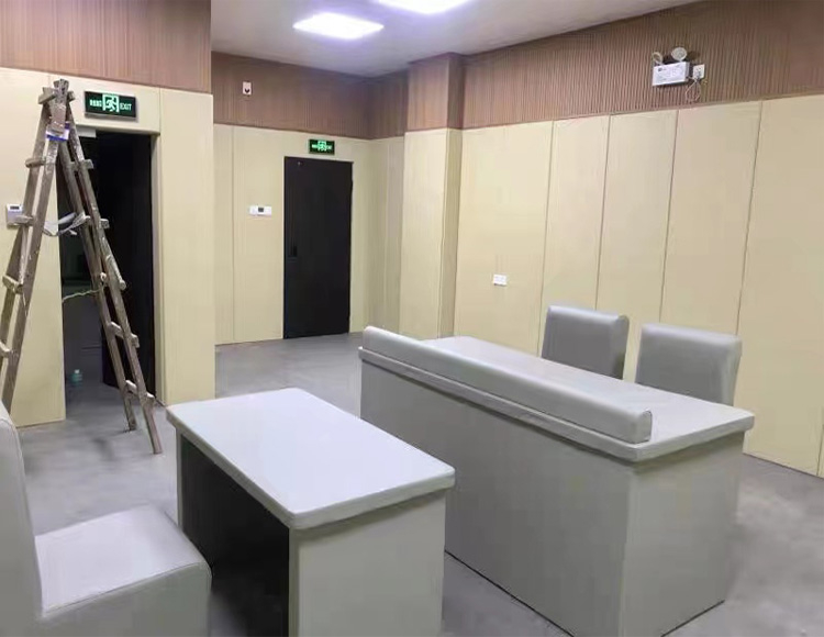 審訊室防撞墻板該如何安裝，廣州星美建材防撞軟包